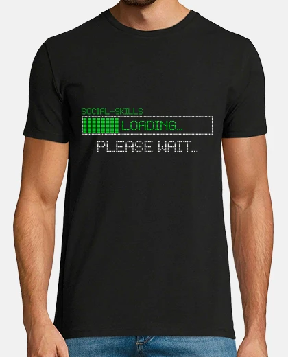 Camiseta Cargando habilidades sociales