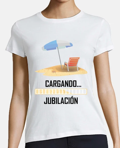 Playera Cargando Jubilación barra de carga l Ne