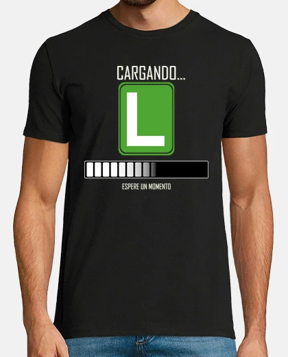 Camiseta Cargando L Conductor Conductora Novel B