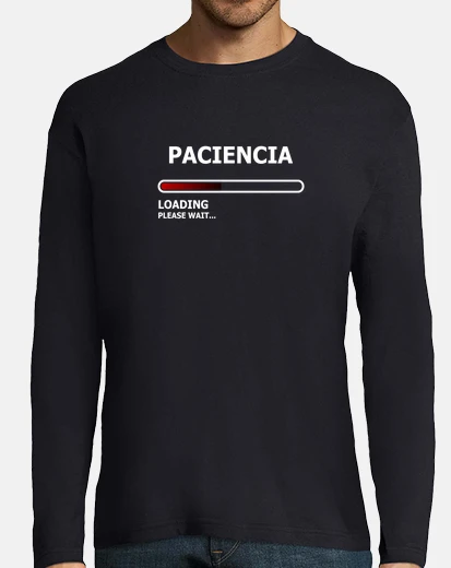 Camiseta CARGANDO PACIENCIA