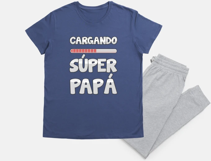 Pijama Cargando súper papa