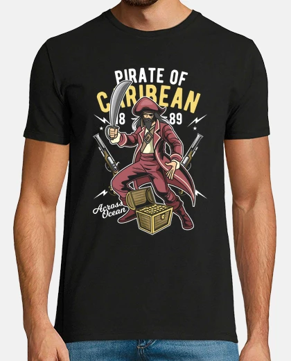 Playera Caribean Pirate