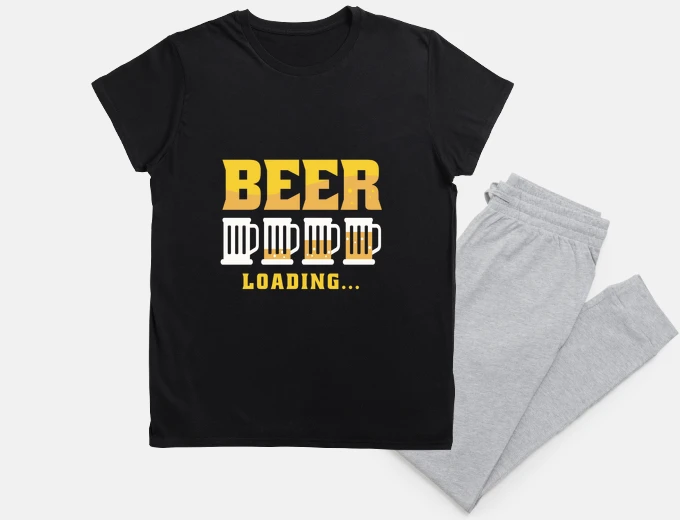 Pigiama caricamento della birra