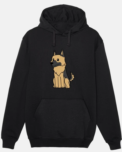Sweat caricature de chien de berger allemand