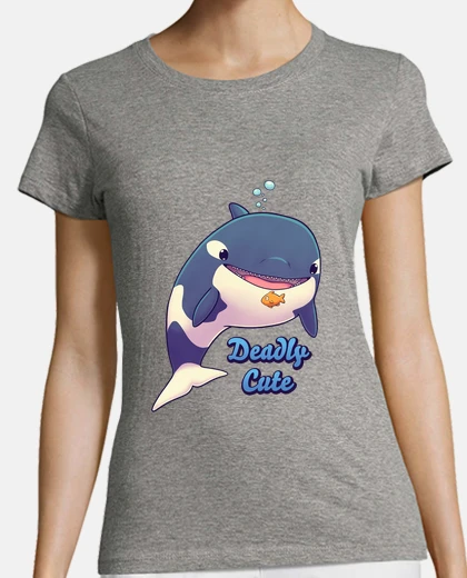 T-shirt carino orca - balena, t-shirt animali
