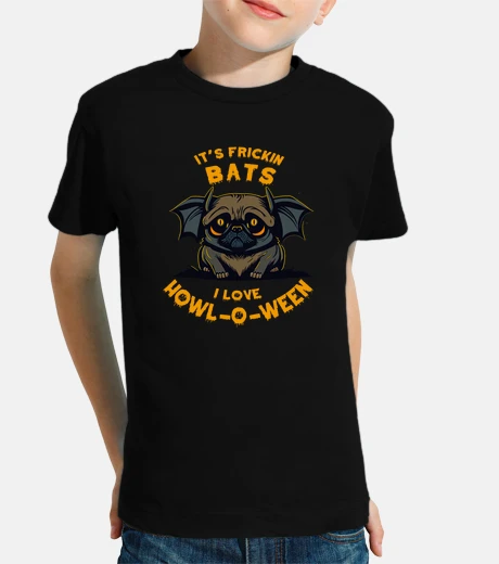 Abbigliamento carino pipistrello cane carlino di hall