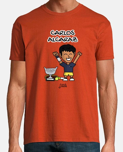 Camiseta Carlos Alcaraz - Roland Garrós Tenis
