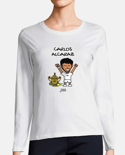 Playera Carlos Carlitos Alcaraz Campeón Wimbledon Tenis
