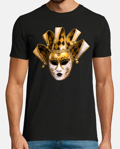 T-shirt carnevale di venezia maschere maschera