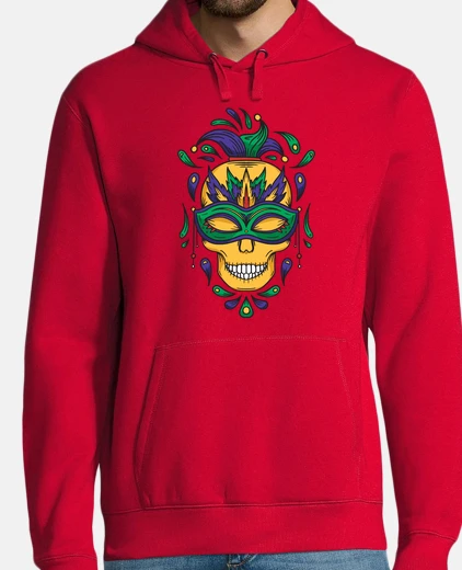 Hoodie carnival skull