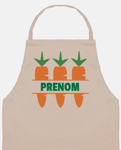 Carottes Monogramme personnalisable