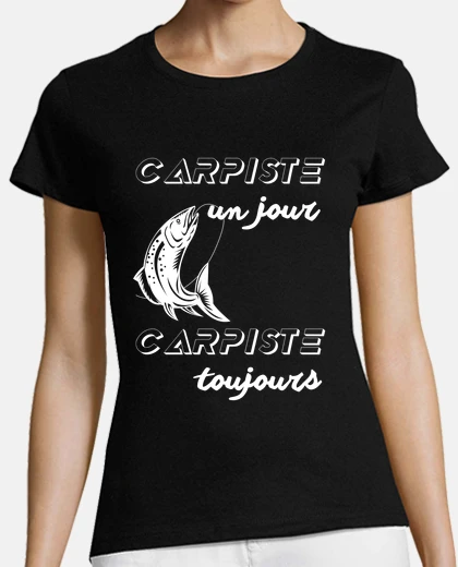 Tee-shirt carpiste T-shirt pêche carpe