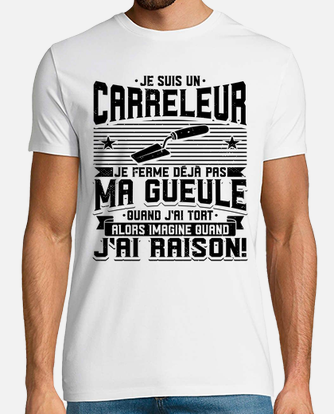 Carreleur de Carrelage Humour' T-shirt Homme