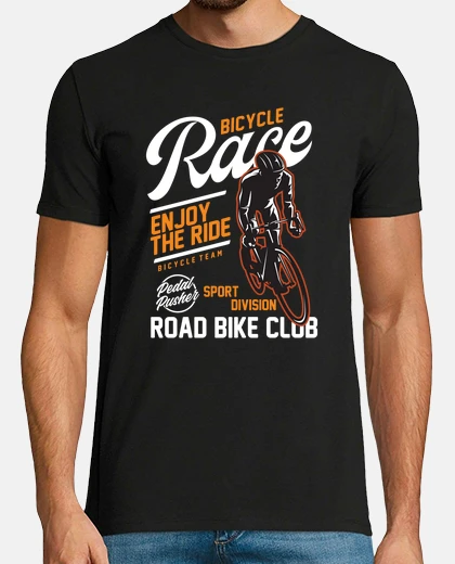Camiseta carrera de bicicletas bicicleta de carr
