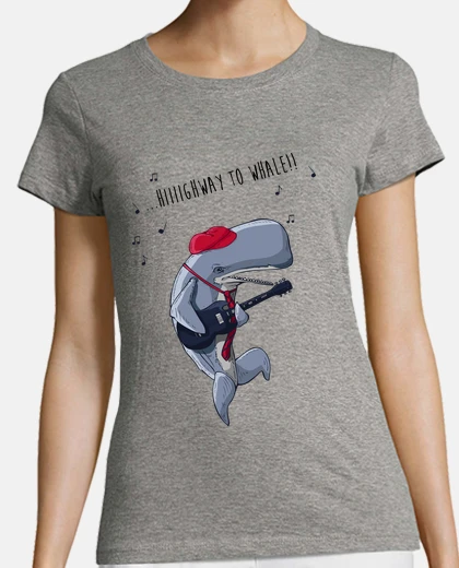 Playera carretera a la ballena