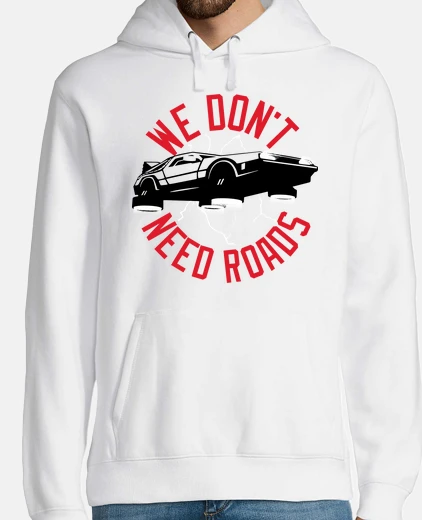Sudadera Carreteras (Regreso al Futuro)
