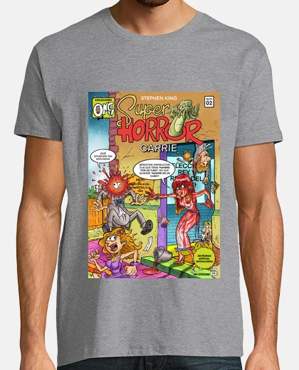 T-shirt Carrie step hen king super horror