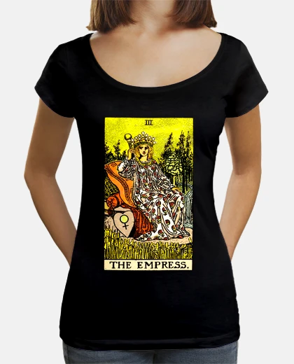 T-shirt carta dei tarocchi vintage l39imperatri