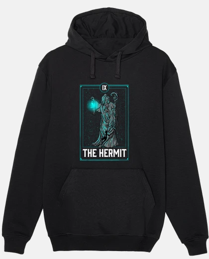 Sweat carte de tarot l&#39;ermite la magie occulte halloween