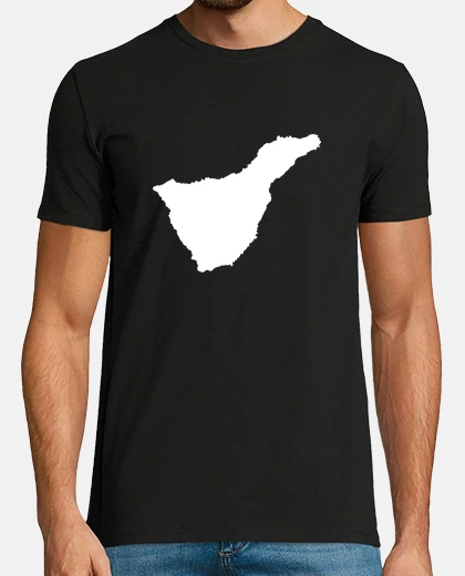 Tee-shirt carte de tenerife