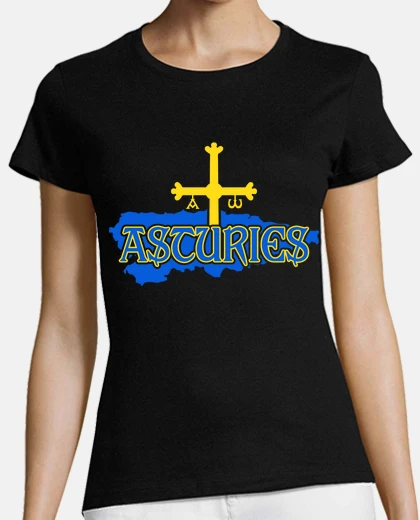 Tee-shirt Carte des Asturies and époque des Astur