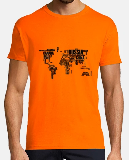 Tee-shirt Carte du monde