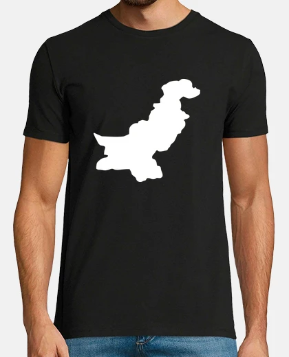 Tee-shirt carte du pakistan