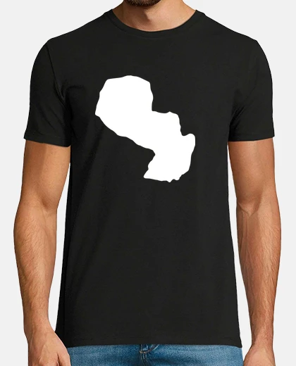 Tee-shirt carte du paraguay