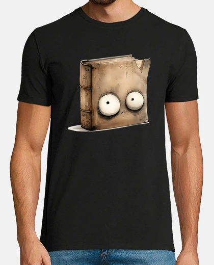 Playera cartoon book