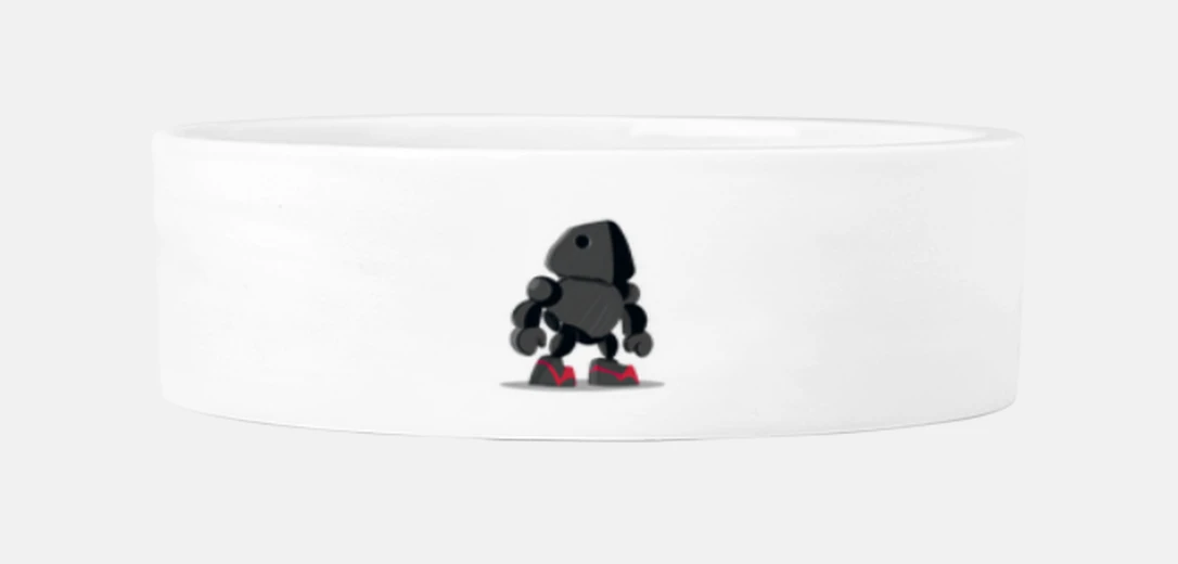 Mascotas Cartoon Robot - Pet Collar
