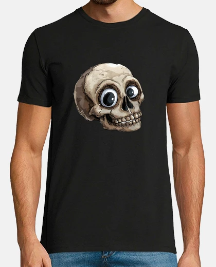 Playera cartoon skull