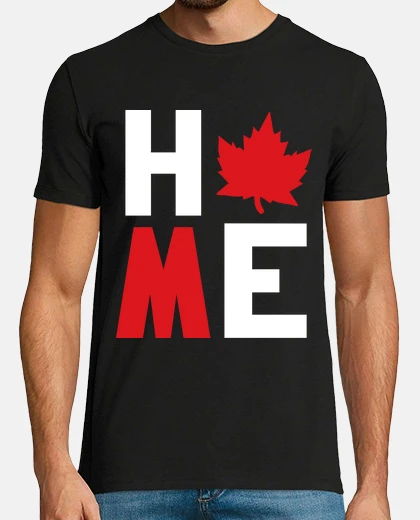 T-shirt casa canada regalo viaggi passione cana
