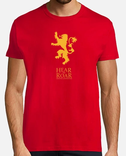 Camiseta casa lannister juego de tronos laTostadora