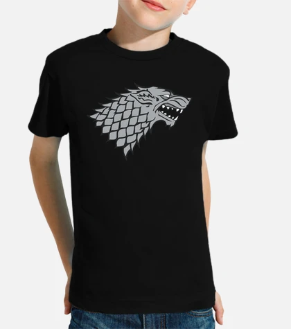 Camiseta niños casa stark juego de tronos laTostadora