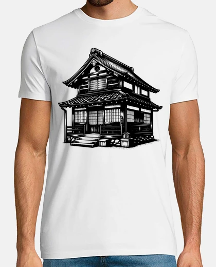 Playera CASA TRADICIONAL JAPONESA