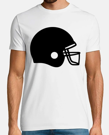 T-shirt casco da football