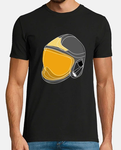 Camiseta casco de bombero