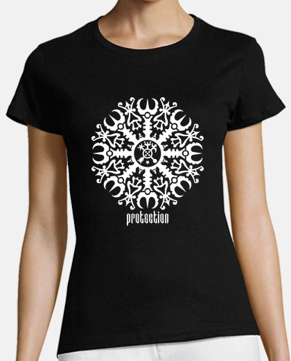 Tee-shirt casque d39étonnement - aegishjalmur tri