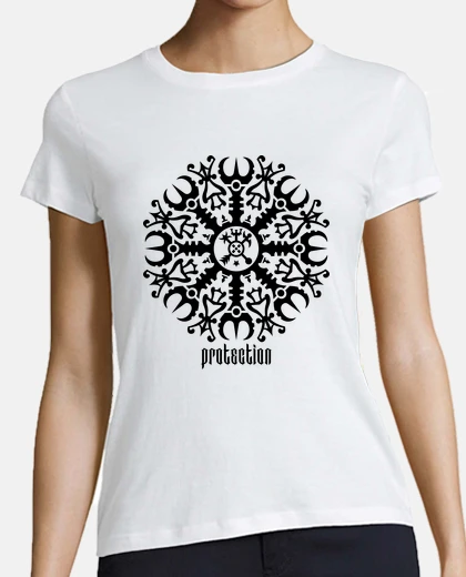 Tee-shirt casque d39étonnement - aegishjalmur tri
