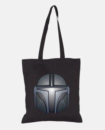 Sac casque mandalorien espace bleu