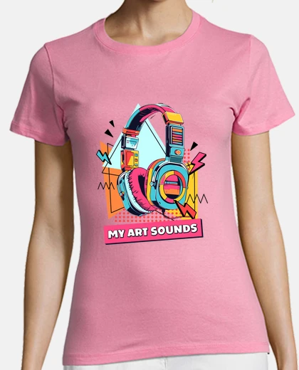 Tee-shirt casque pop art