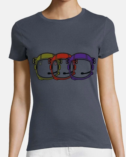 Tee-shirt casques de couleur