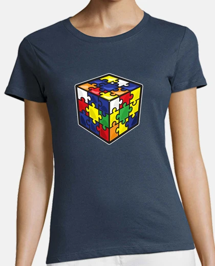 Tee-shirt casse-tête rubik