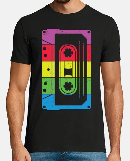 T-shirt cassetta audio