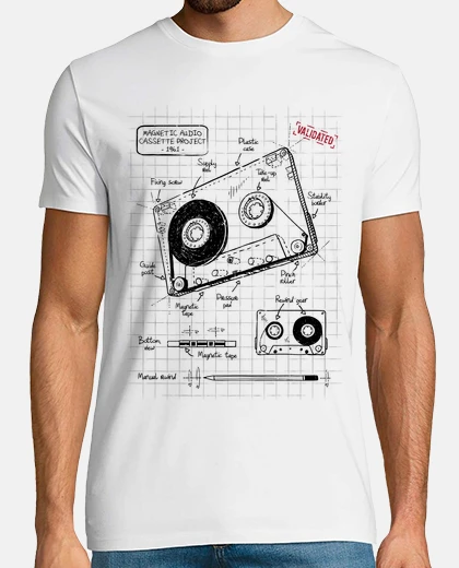 T-shirt cassette ape
