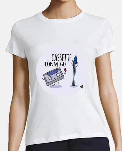 Tee-shirt cassette avec moi