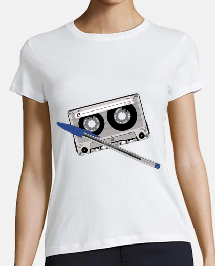 Tee-shirt cassette et bit bic