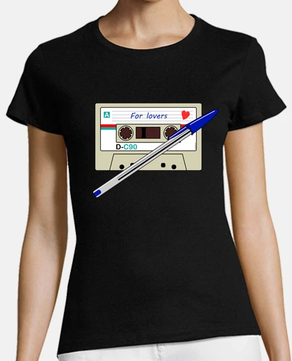 Tee-shirt cassette et stylo