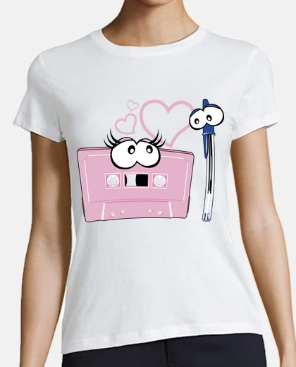 Tee-shirt cassette et stylo