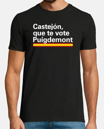 Camiseta Castejón, que te vote Puigdemont